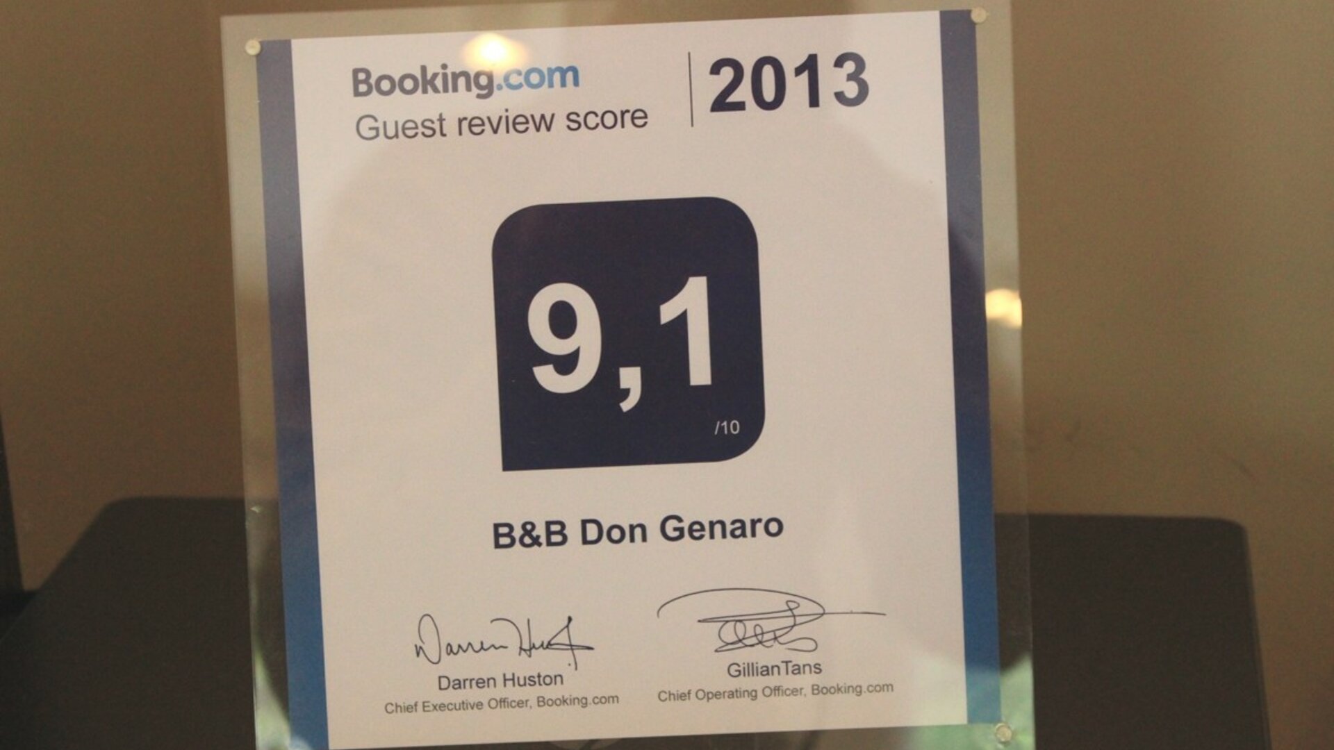 B&B Don Genaro - score Booking.com