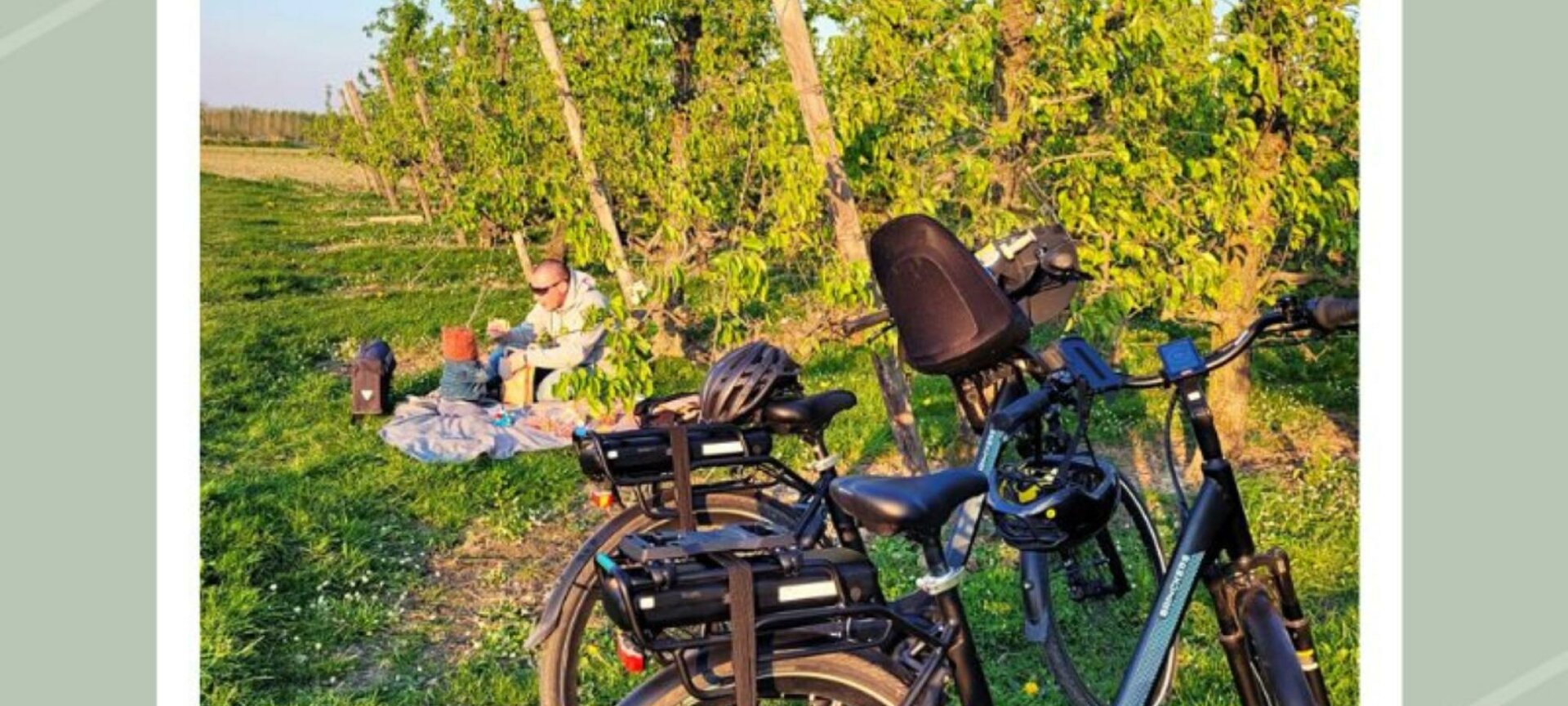 Huur een Kids E-bike: een dagje met de E-bike voor heel het gezin! - picknick