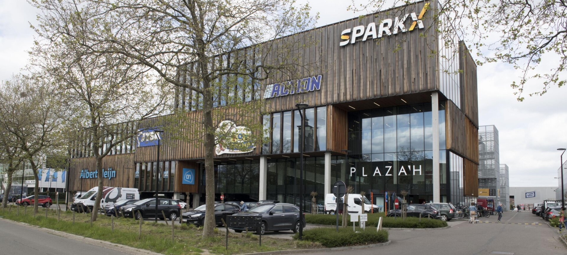 Sparkx Hasselt - Buitenkant gebouw