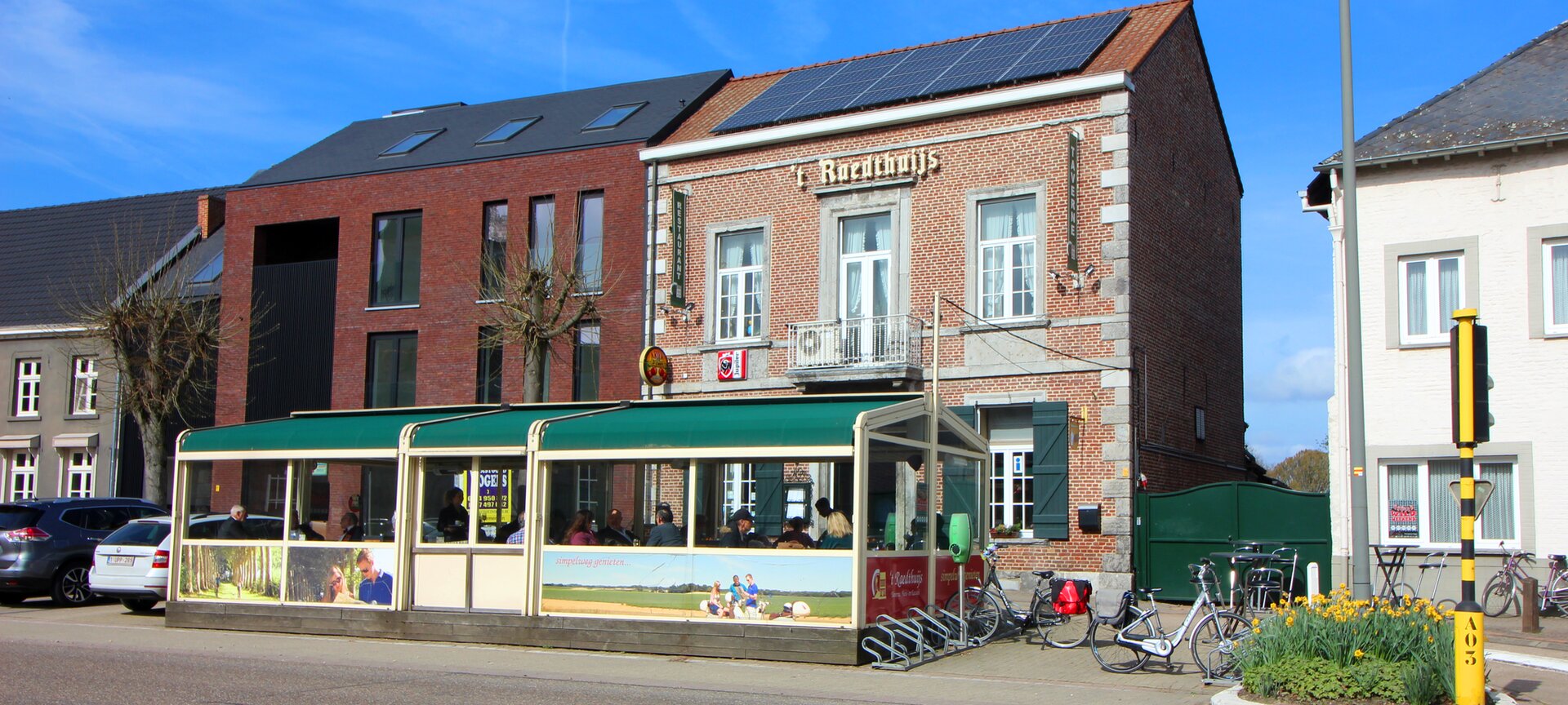 Taverne - Eetcafé 't Raedthuijs - Zicht van op straat