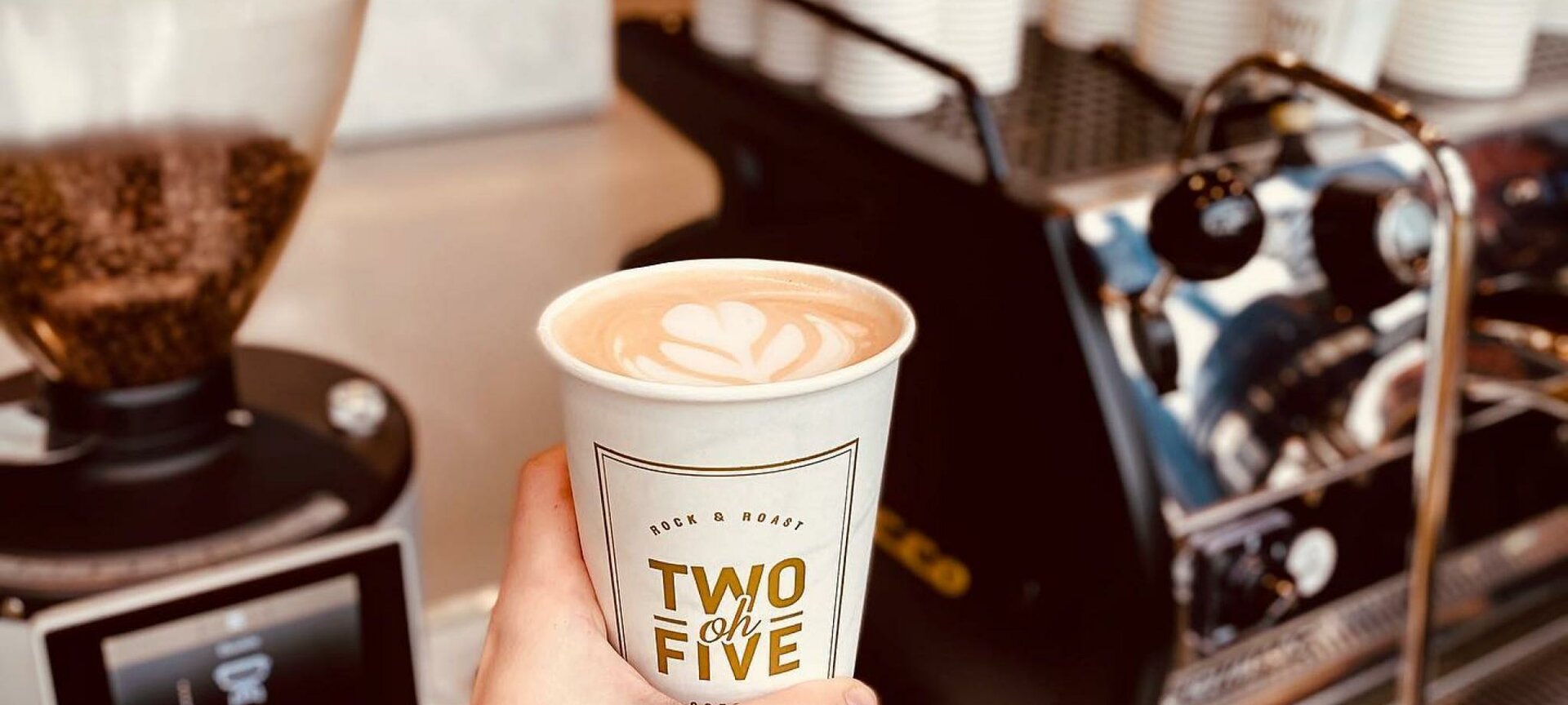Two Oh Five coffee bar - Take away coffee