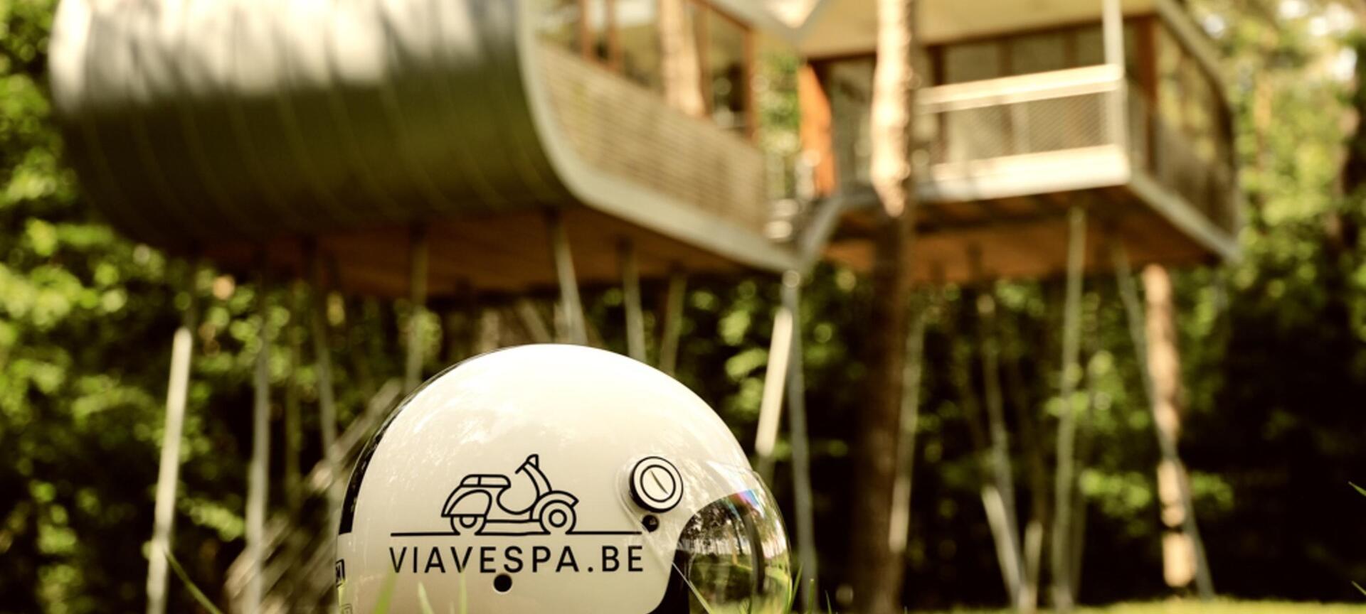 ViaVespa Vespaverhuur - Logo + foto's
