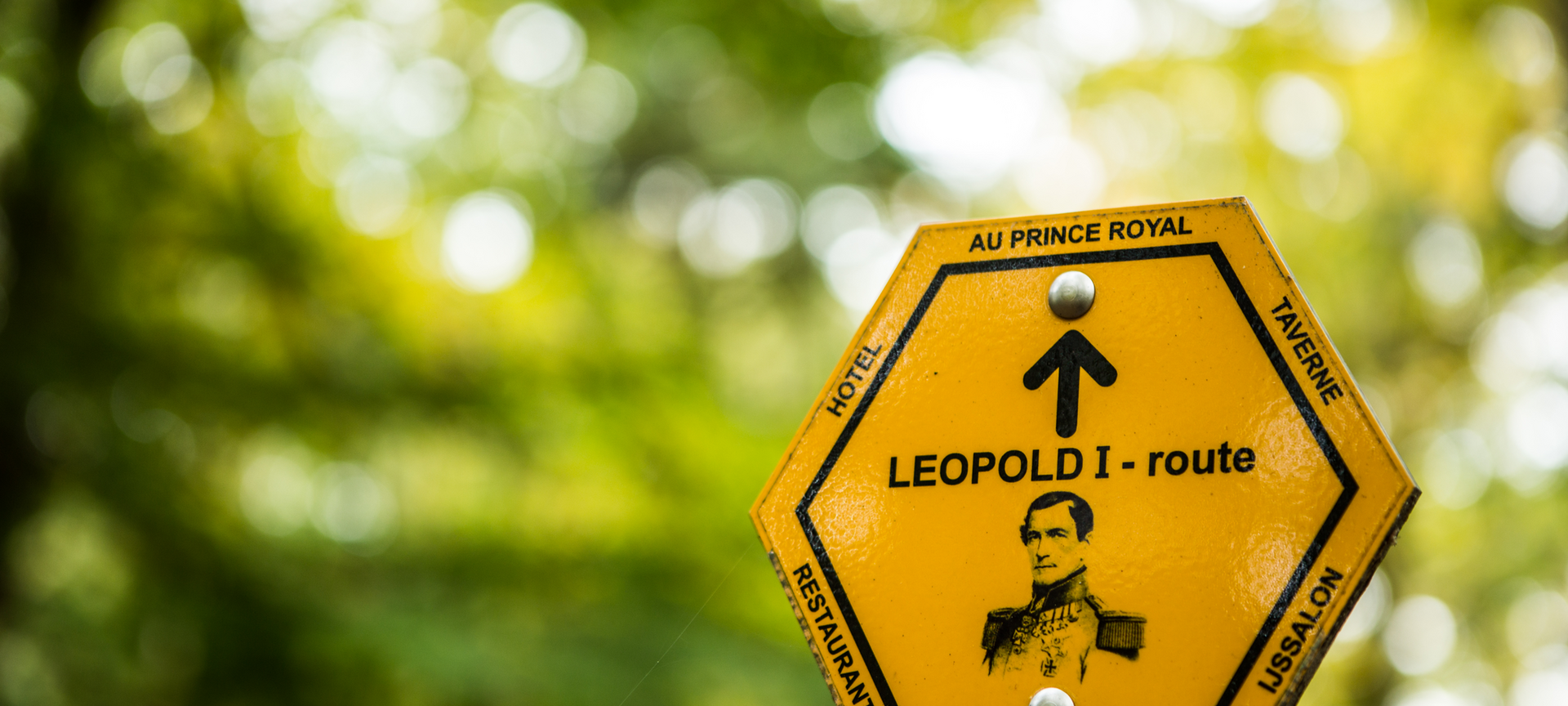 Wandeling Leopold I route - Wegwijzer Leopold I route