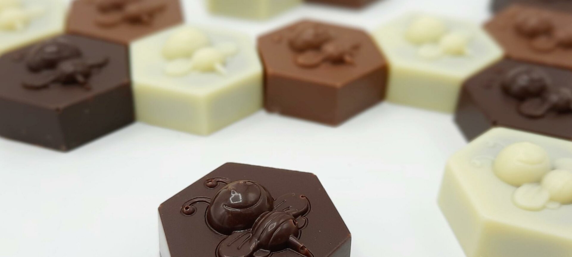 Wele's Chocolade - Honing pralines