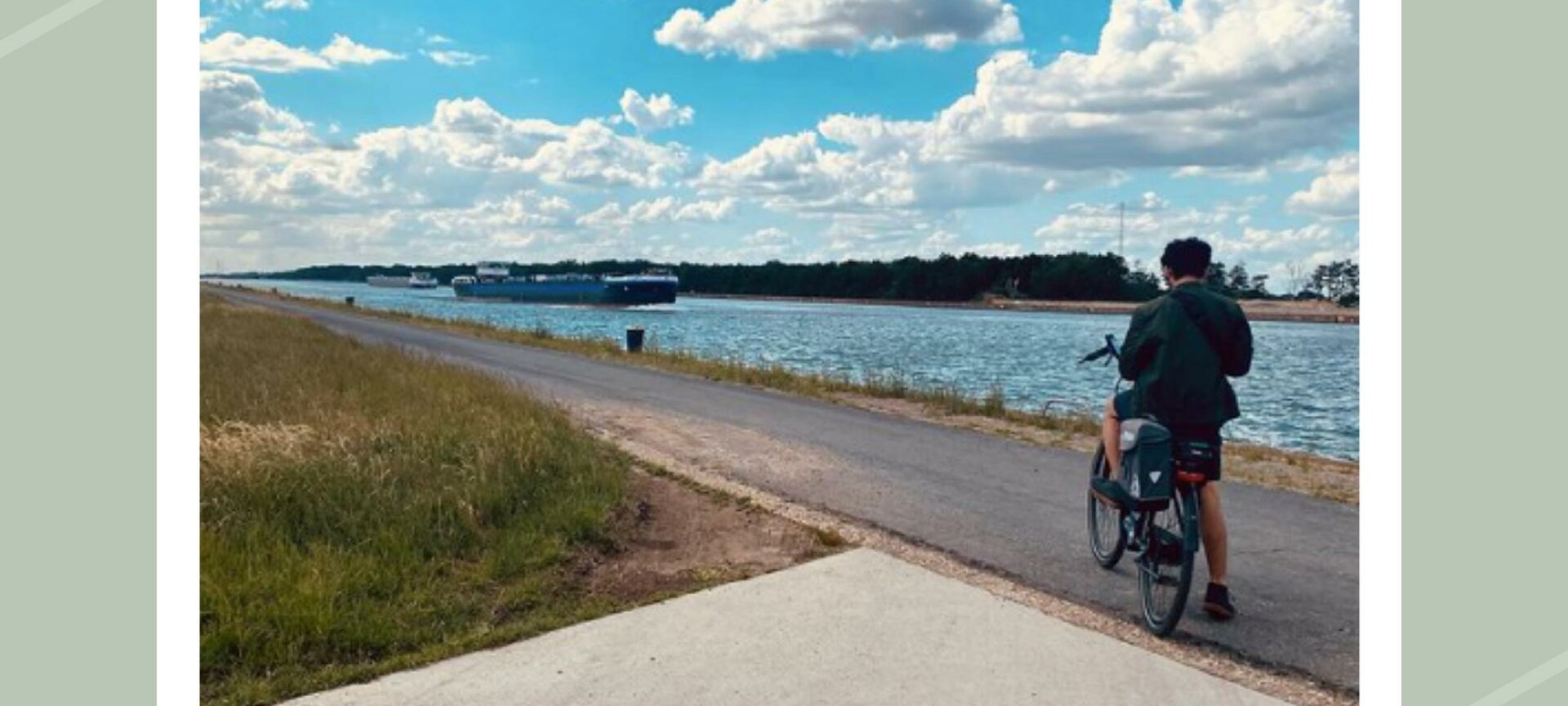 Zorgeloos Haspengouw ontdekken met je eigen fiets - Door het water
