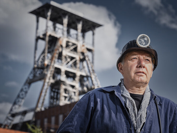 Ex-mijnwerker Martin van de mijn van Beringen